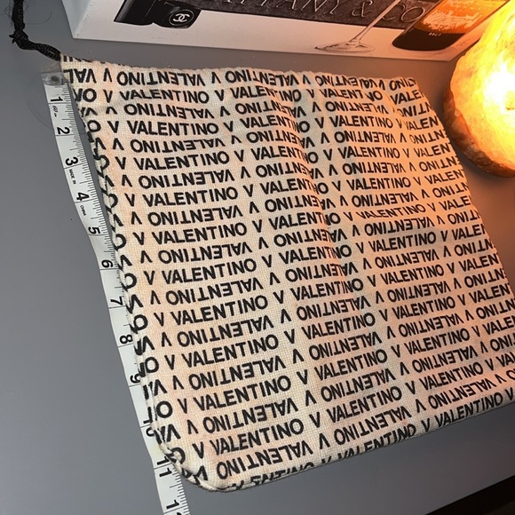 Valentino Black and Tan Drawstring Dustbag - Picture 4 of 7